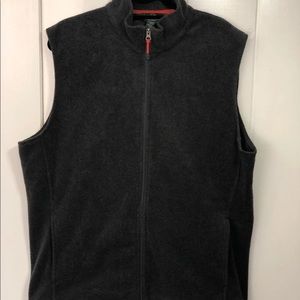 Men’s Woolrich Dark Grey Fleece Vest XL